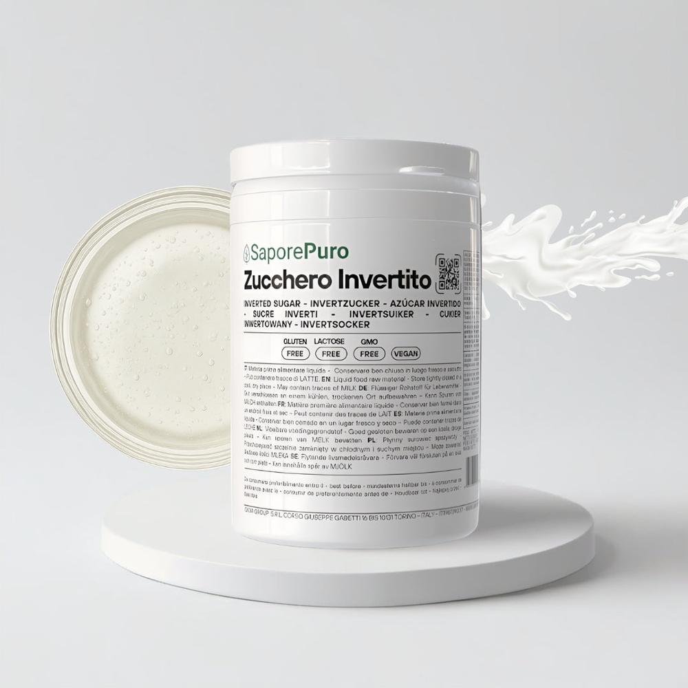 Zucchero Invertito - Dolcificante Naturale per Pasticceria e Gelateria - SaporePuro